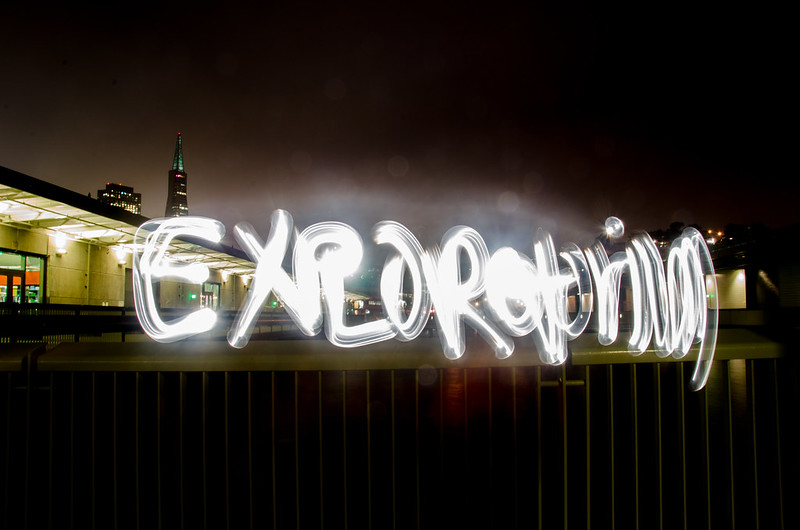 Light Painting - After Dark Science Fiction