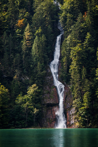 germany bavaria waterfall cascade koenigssee königssee schönauamkönigsee schrainbach schrainbachwasserfall