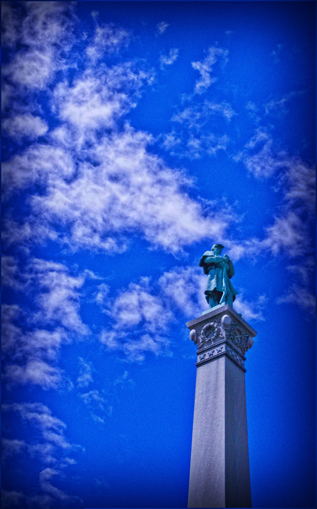 'Still Facing Gettysburg' -- Union Civil War Monument St. Paul (MN) July 2014
