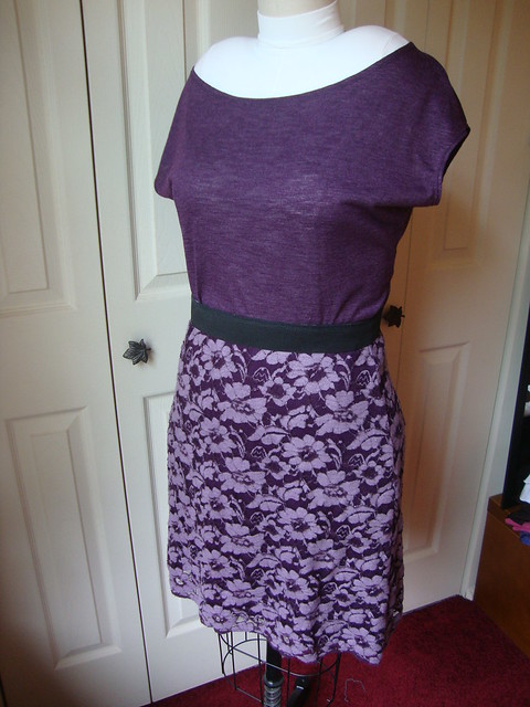 New Look 6843 as a purple knit