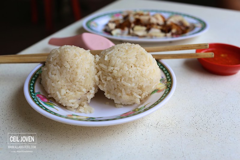 Heng hainanese chicken rice ball