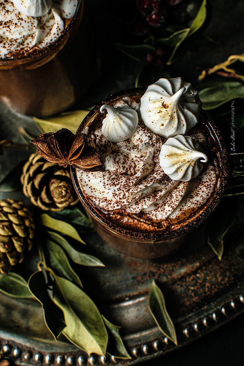 Chocolate a la taza de pan de jengibre