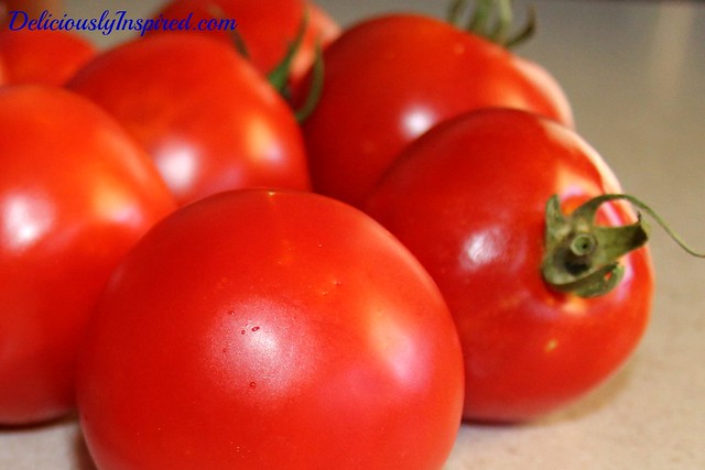 Avocado Tomato Snack - tomatoes