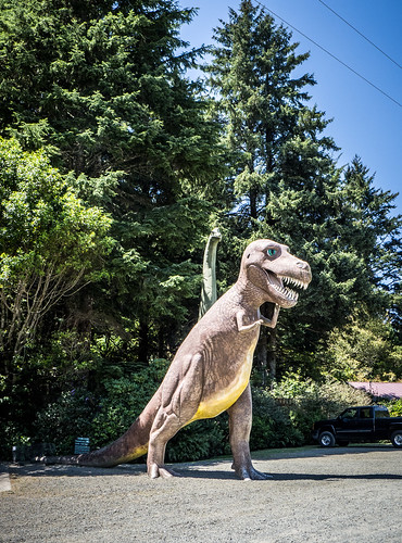 T-Rex at Prehistoric Garden