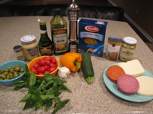 Antipasto Pasta Salad Ingredients