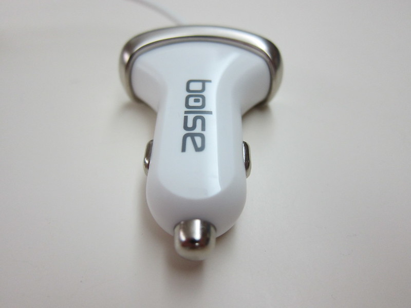 Bolse 25W (5A) 3-Port USB Car Charger - Front
