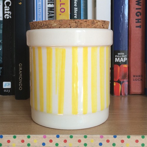 Bought a little pot from Anthropologie last time I was in Edinburgh. Surprisingly only £4!