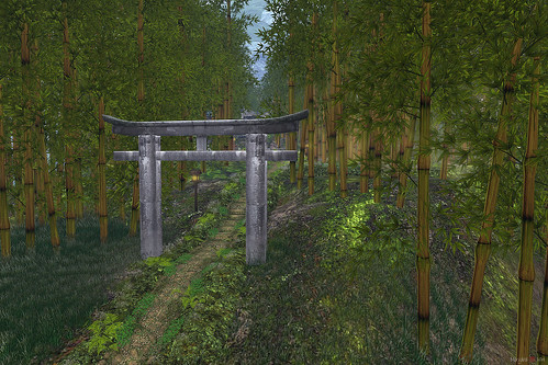 landscape bamboo sl secondlife virtualworld morgananagorski