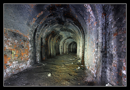 brick abandoned underground fife tunnel refuge dismantledrailway wormit newportrailway wormittunnel
