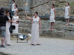 2012 - Olympie allumage flamme olympique
