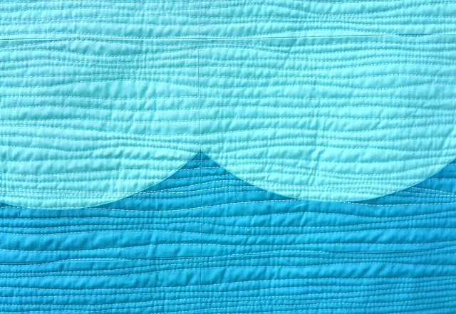 deep blue sea baby quilt