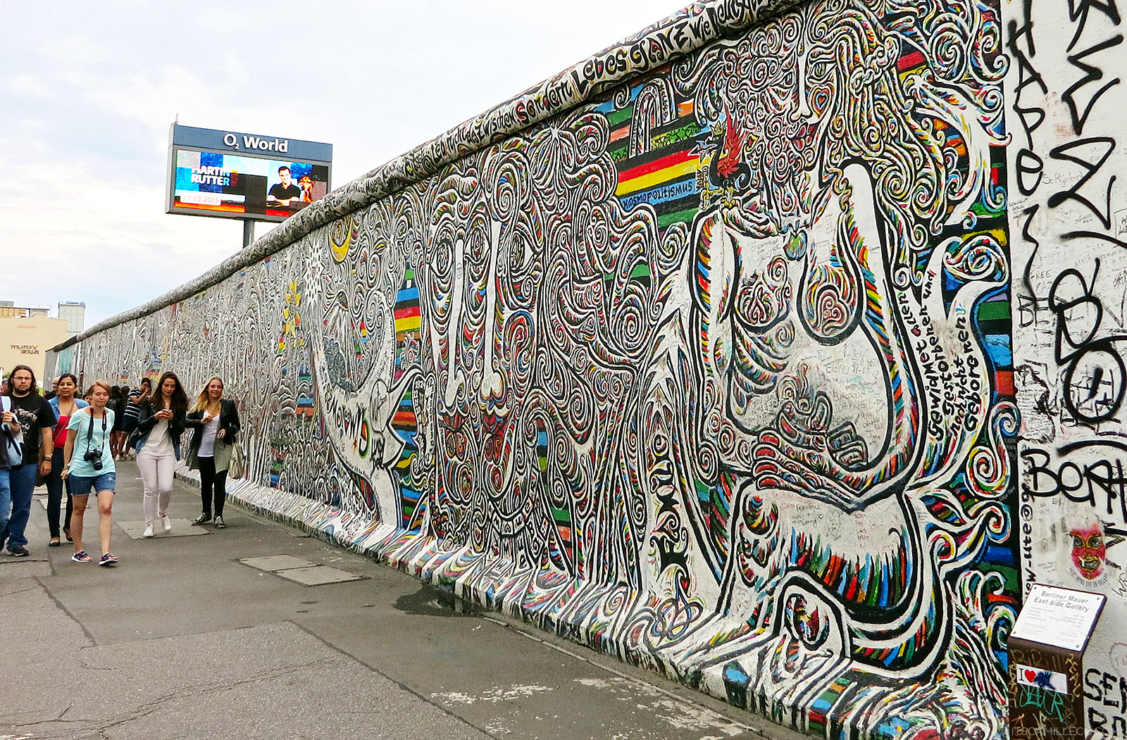 Берлинская стена 1982