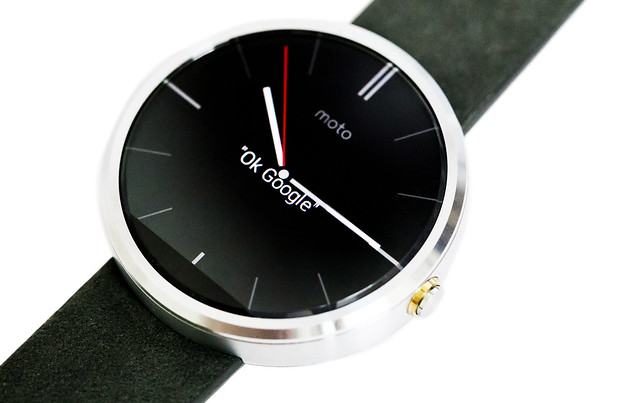 圓形錶盤最美智慧錶 &#8211; Moto 360 開箱美圖介紹！[銀色款] @3C 達人廖阿輝
