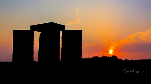 georgia guidestones sunset silhouette sheldn canon t5i michelle