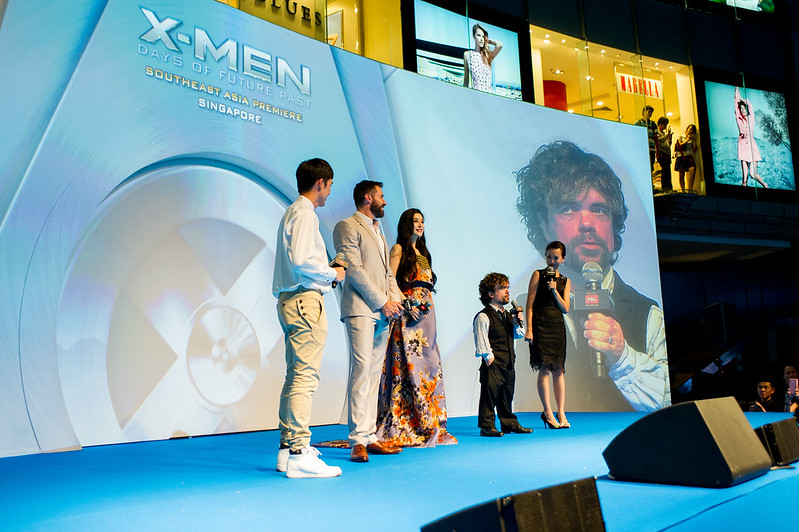 X-Men: Days of Future Past - Southeast Asia Premiere, Singapore Blue Carpet - Alvinology