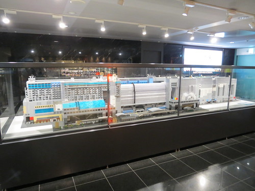 Kyoto Station made from Lego
