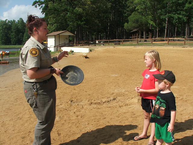 Learning was part of the fun at Twin Lakes State Park
