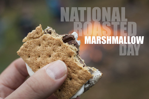 S’mores, a treat whose recipe first appeared in the 1927 Girl Scouts Handbook, is a staple of National Roasted Marshmallow Day (Aug. 30). (Think Stock/Getty Images)