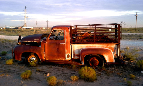 southwest ford abandoned truck sunrise rust texas desert derelict oilfield llanoestacado ector leaseroad