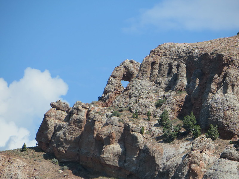 Hole in the rock, Utah.