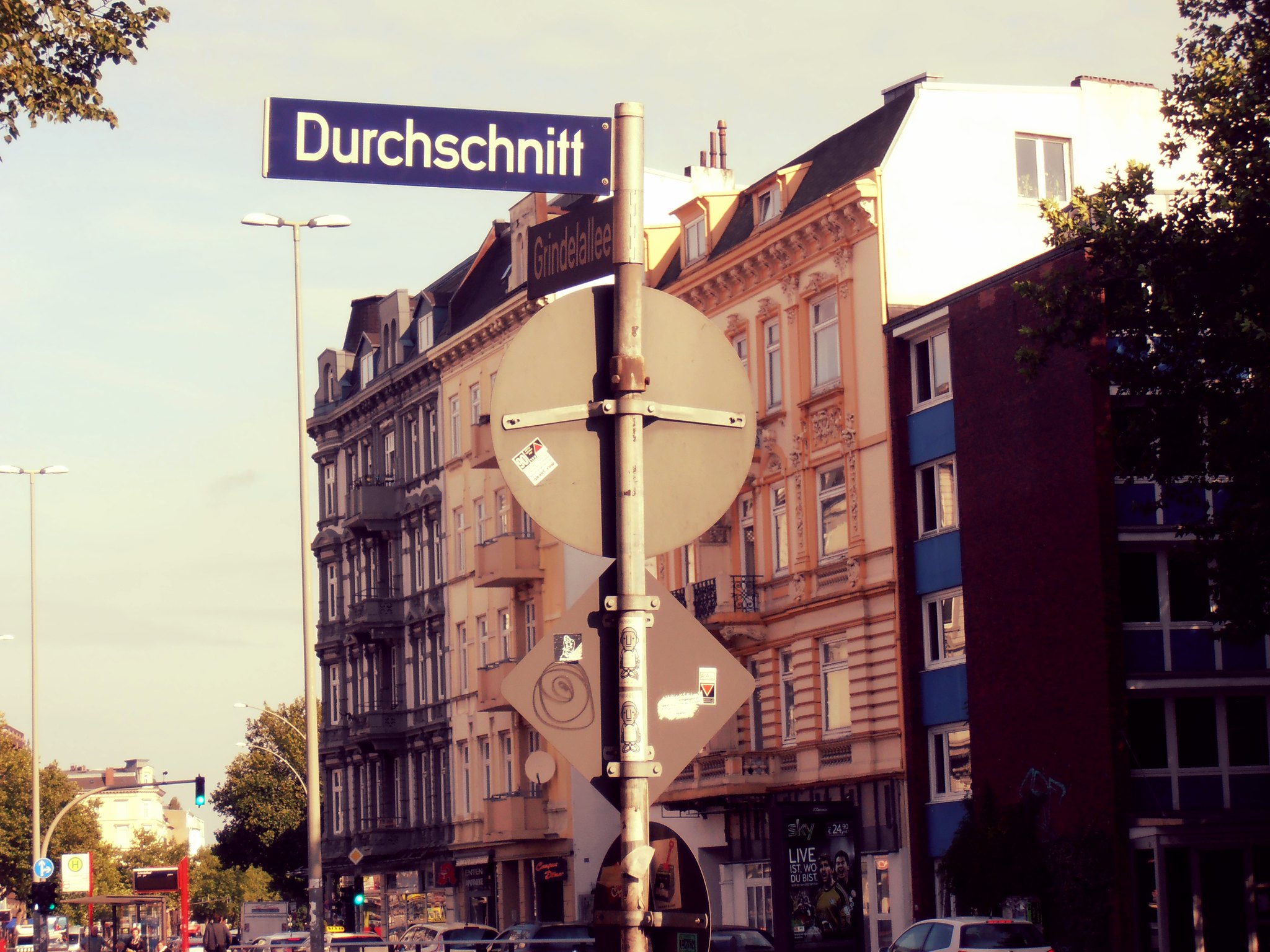 Straatnamen in Hamburg | foto alvarosa