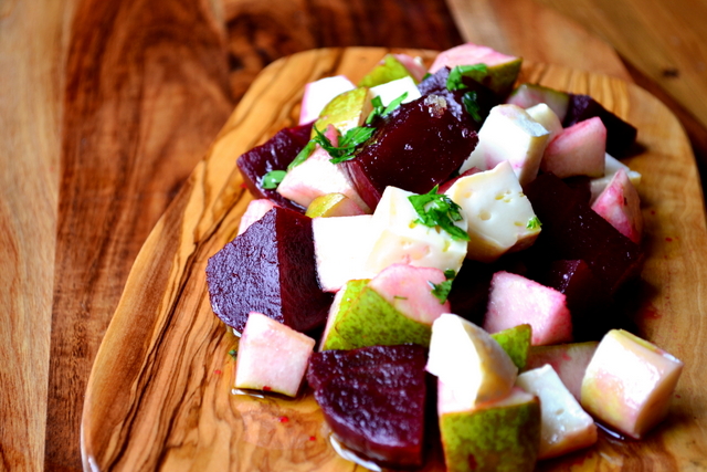 Recipe for Goats Cheese & Beetroot Salad