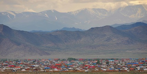 blue red color asia mongolia centralasia gers khovdmongolia