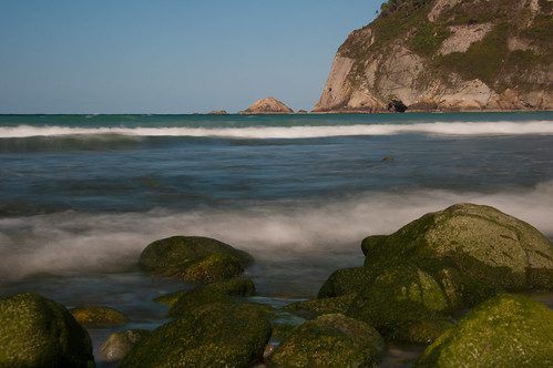 blue sea green beach mar asturias playa rocas asturies cantabrico calmsea cleansky