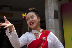Hill Tribe Girl in Chiang Mai, Thailand