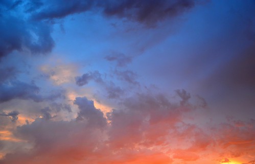 blue sunset orange sun nikon tramonto nuvole blu faded sole enrico sfumato arancione nikond3200 bichromatic montanari cluod bicromatico enricoico