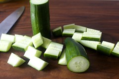english cucumber from the grocery