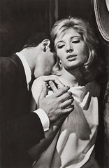 Monica Vitti and Alain Delon in L'eclisse (1962)