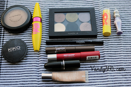 What's in my travel makeup bag?