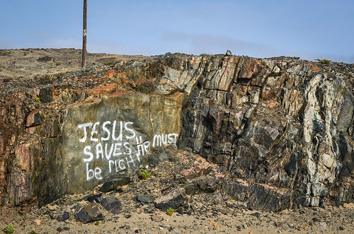 Jesus saves, he must be rich