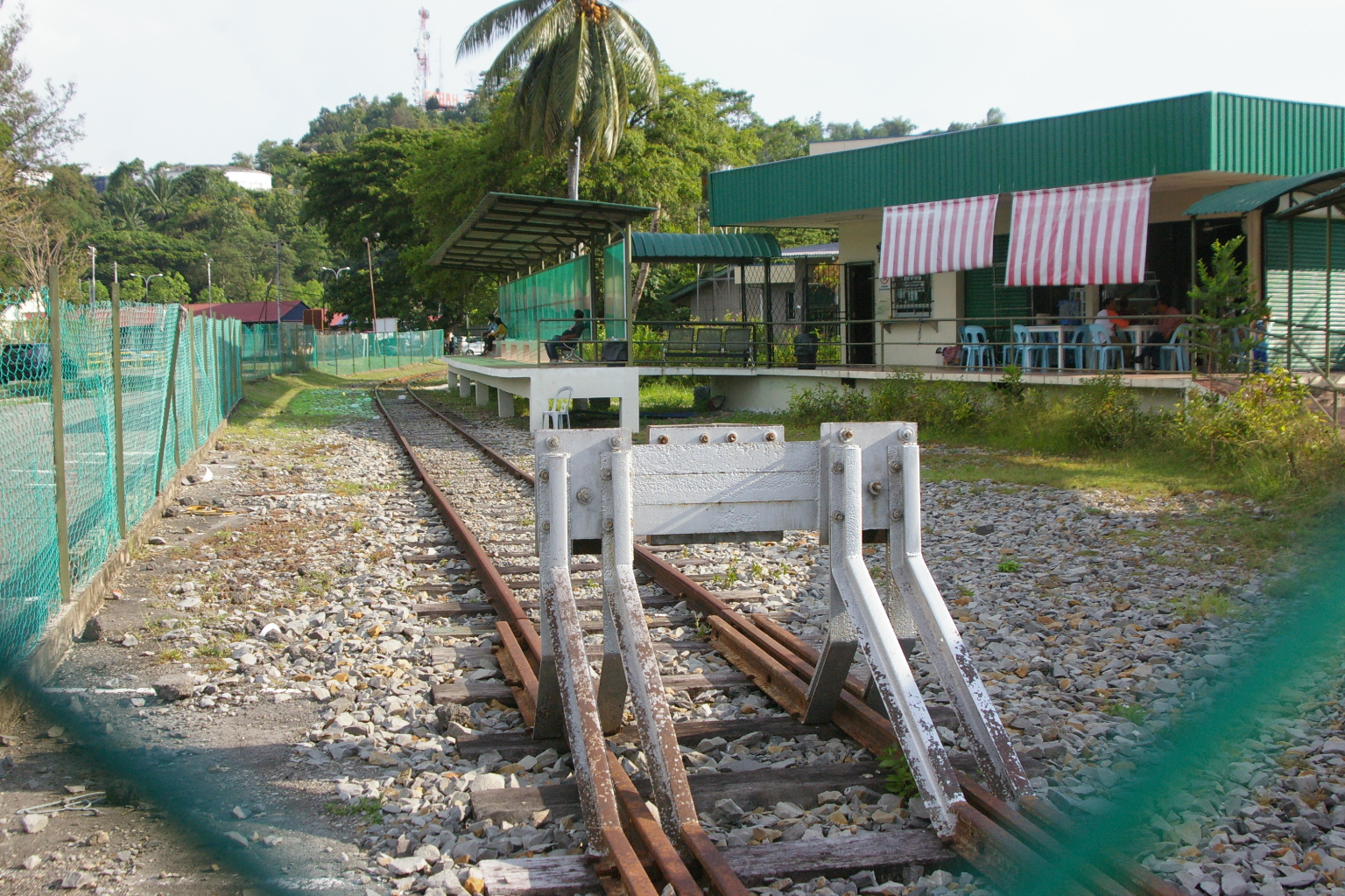 Sembulan station in Kota Kinabalu, Malaysia April 30,2014