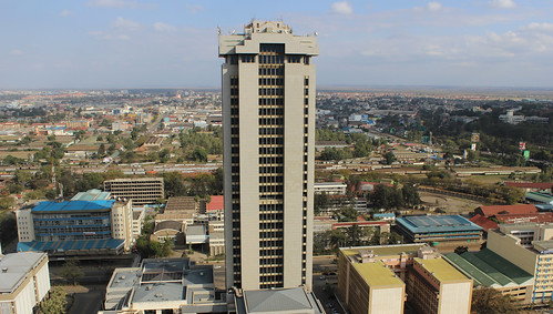 africa above county new city roof building tower skyline architecture modern skyscraper buildings square town downtown cityscape view floor kenya top african centre nairobi capital towers central style bank center aerial international convention afrika conference times cbd uhuru viewpoint kenia helipad afrique kenyatta kicc