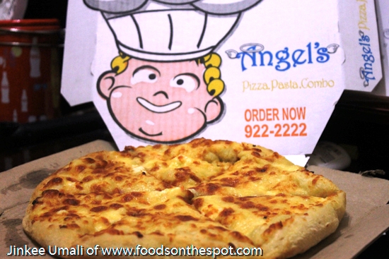 Angel's Pizza Got More Cheesy and Creamy Garlic