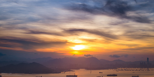 sunrise hongkong dawn lantauisland lantau tigerhead lofutau
