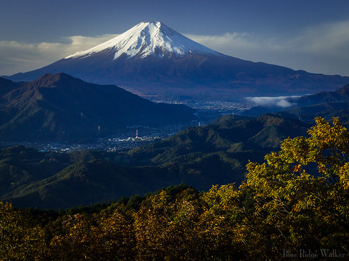 mtfuji 富士山 高川山 紅葉