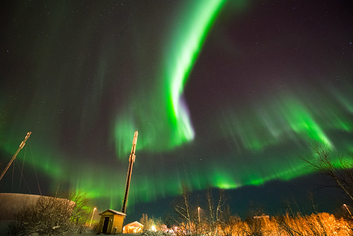 挪威 norway 極光 aurora 風景 landscape 夜景 night