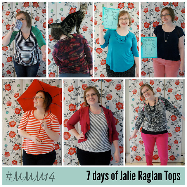 7 days of Jalie Raglan tops!