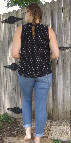 Seeing Spots Sleeveless Top - After
