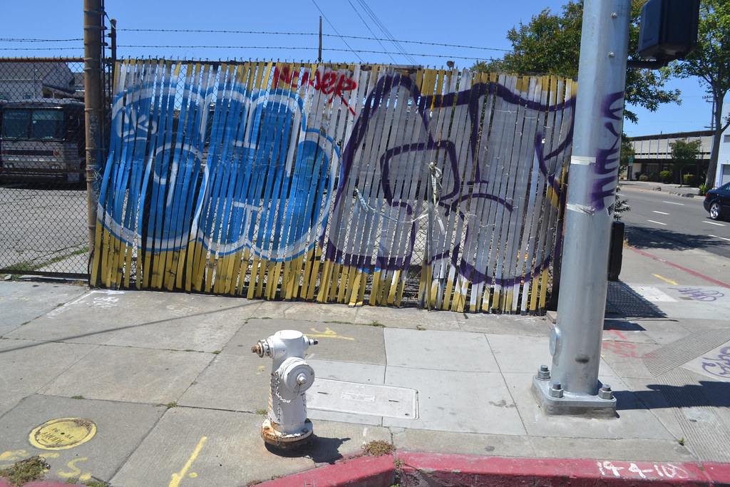 GHOST, GYER, Graffiti, Street Art, Oakland, DFM, CK, 