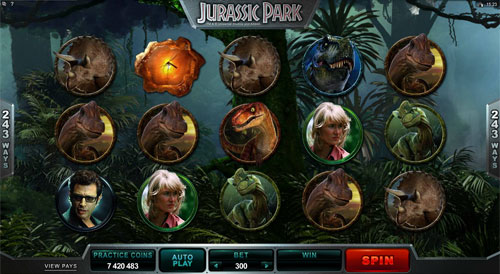 Jurassic Park Slot Machine
