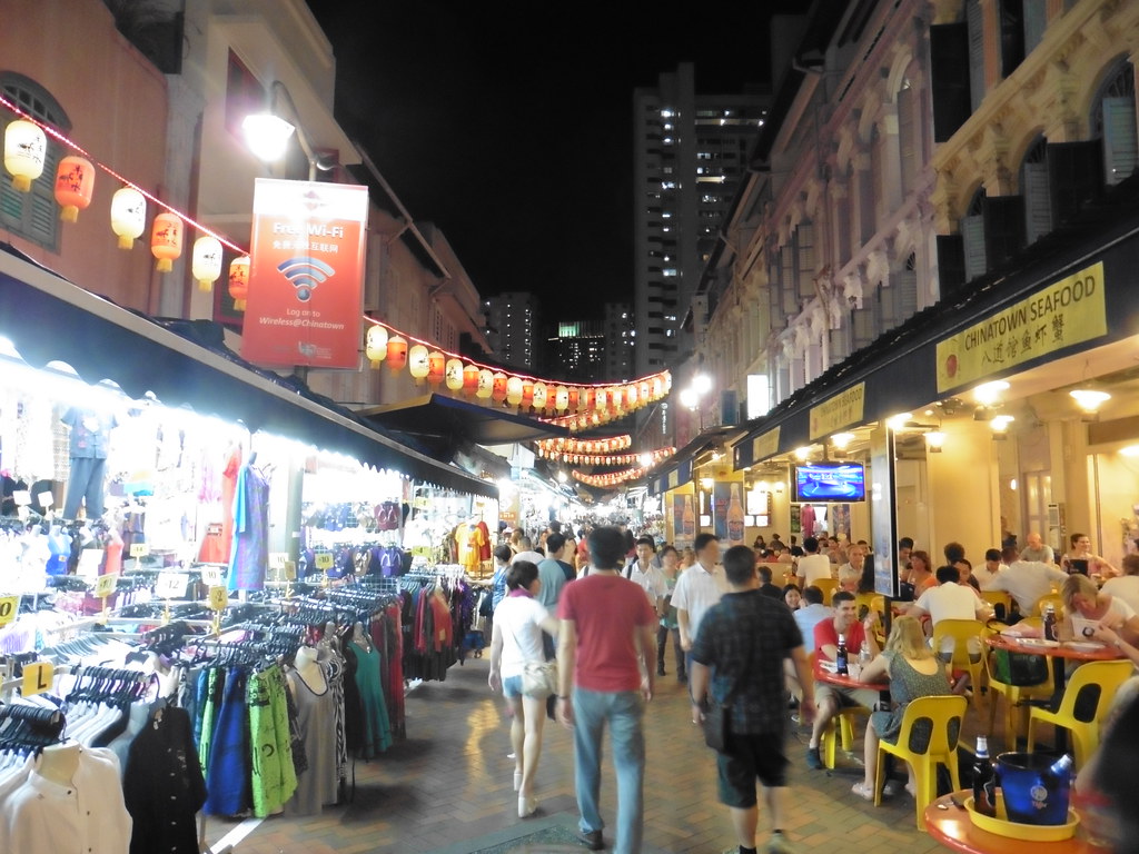 Dónde comer cocodrilo y gastronomía en Singapur (Singapur) - Restaurante chino Chinatown Seafood.