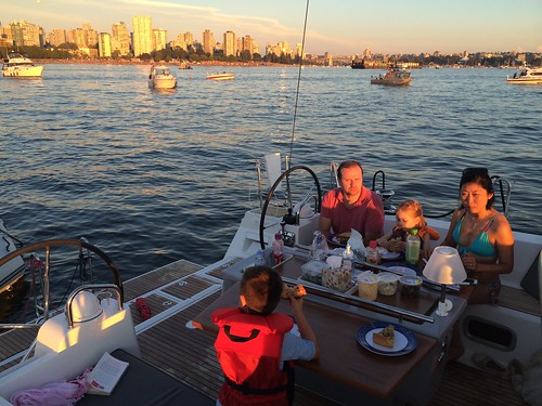 Dinner on the boat
