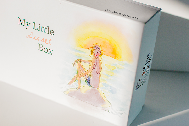  My little sunset box , my little box aout 2014 