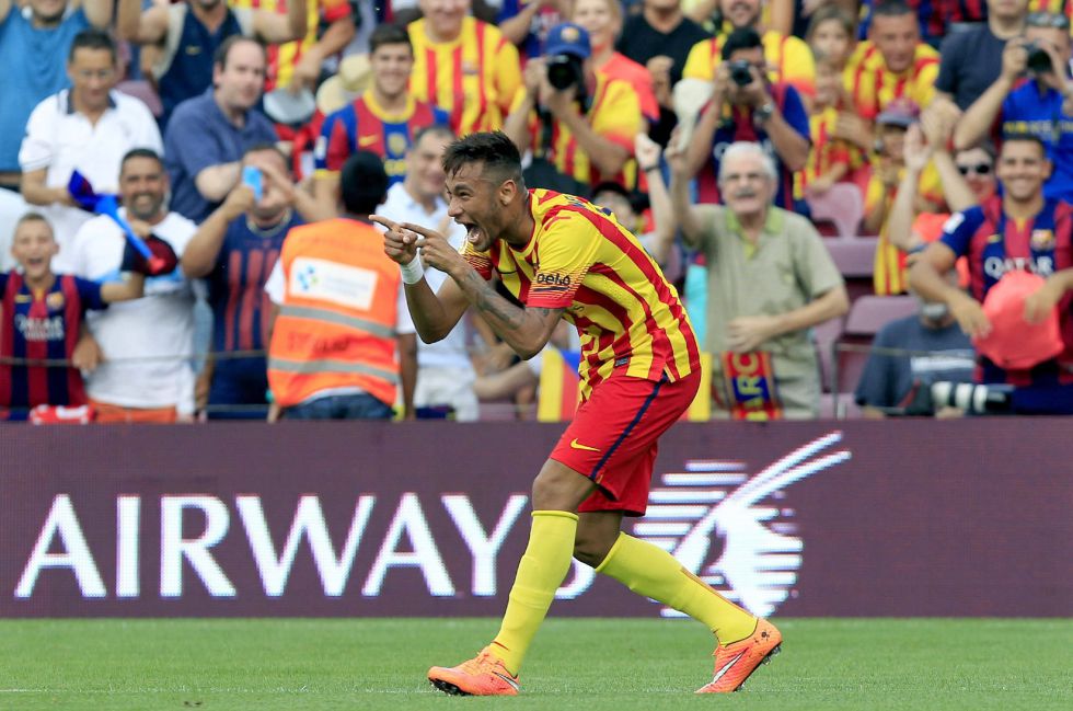 140913_ESP_Barcelona_v_Athletic_Club_2_0_BRA_Neymar_celebrates_first