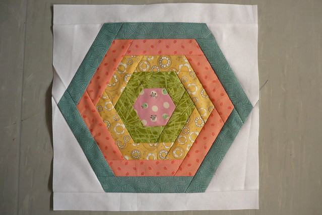 August Busy Bee block