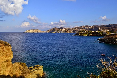 travel blue sunset sea sky sun water colors island europe mediterranean photos border picture cielo crete paysage greese